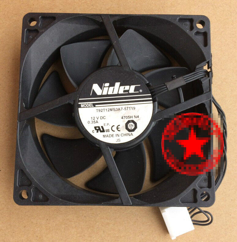 1pcs NIDEC T92T12MS3A7-57T19 9225 12V 0.35A for HP server fan