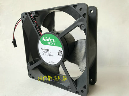 Nidec TA450DC B33534-55 DC24V 0.45Amp 12038 120mm inverter fan 2pin