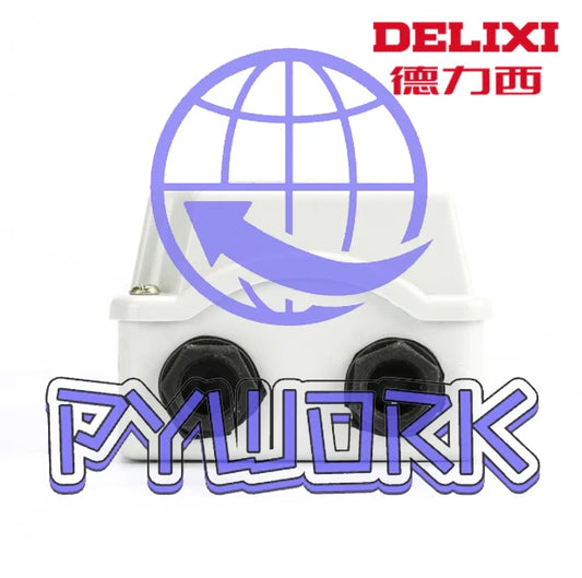 1Pcs DELIXI QS-30 QS30 380V REVERSE SWITCH ~