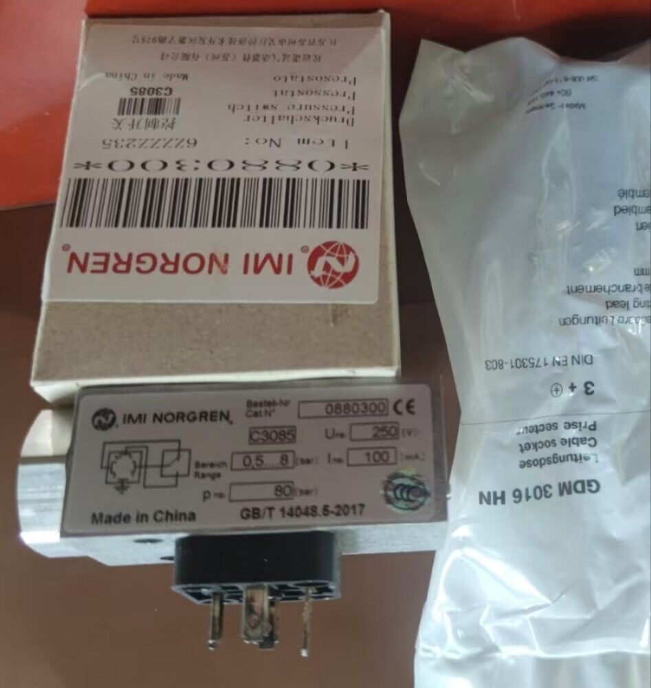 new In Box NORGREN 0880300 Pressure Switch NORGREN