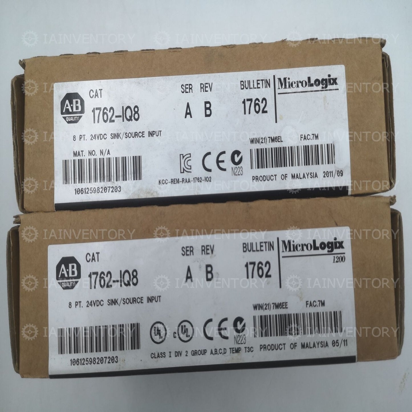 Sealed Allen-Bradley 1762-IQ8: ONE-Year Fast Ship - ALLEN-BRADLEY