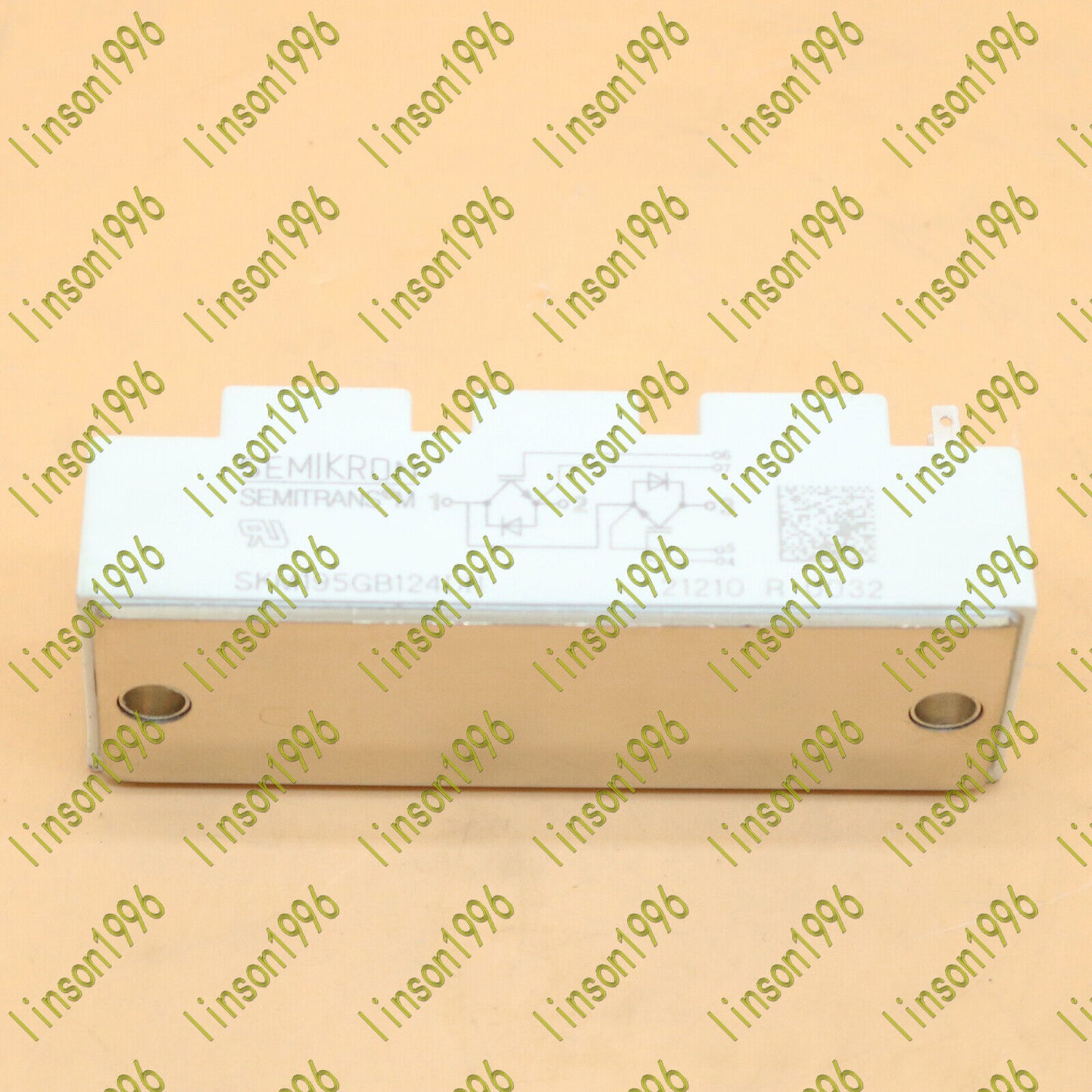 New One SEMIKRON SKM195GB124DN Module SHIP - SEMIKRON