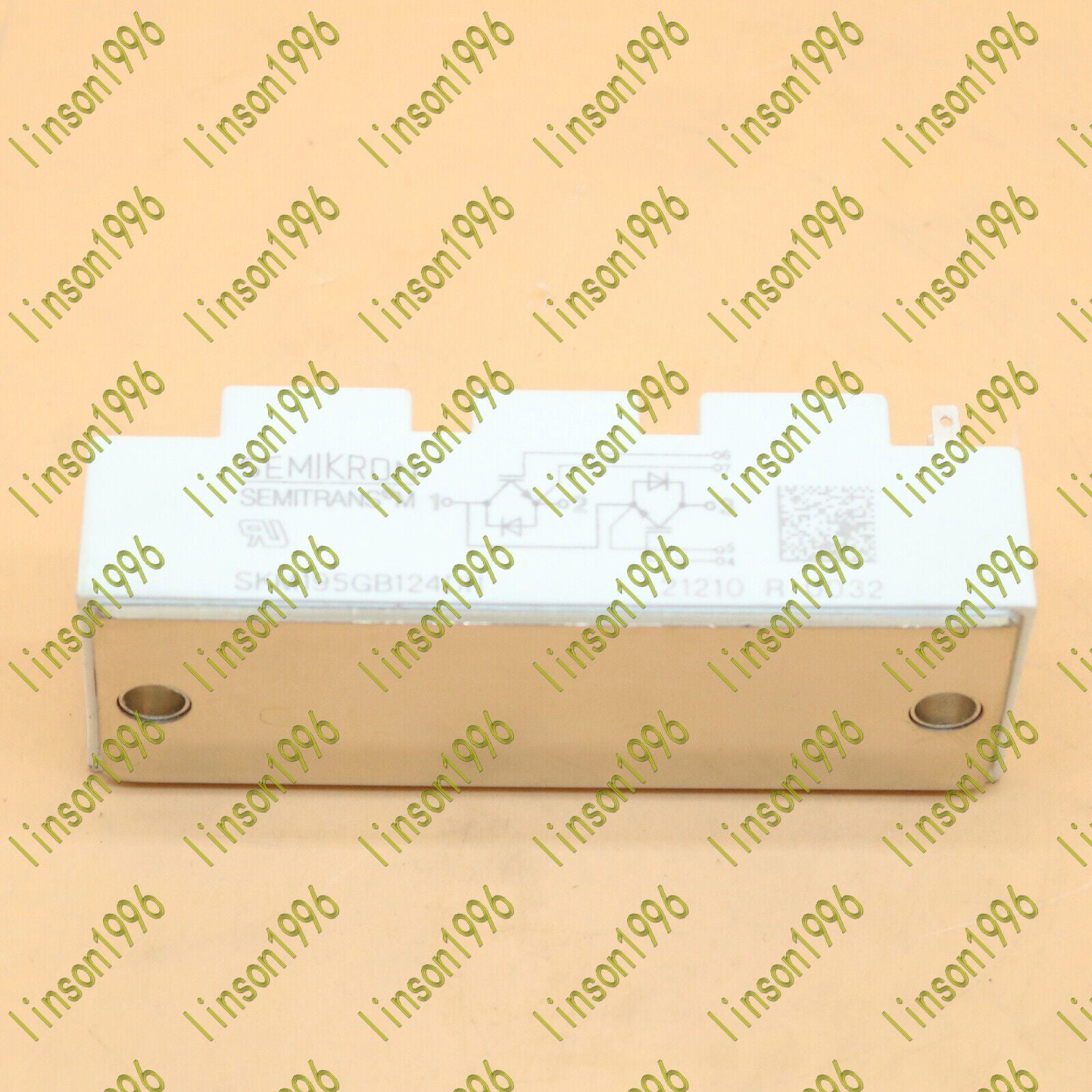 New One SEMIKRON SKM195GB124DN Module SHIP - SEMIKRON