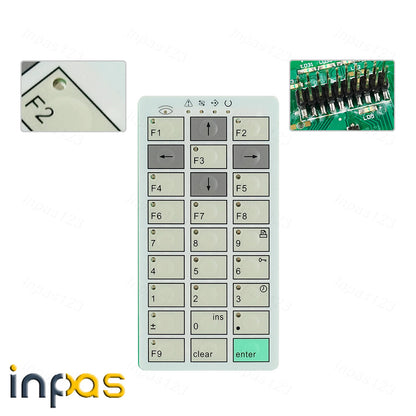 Replacement for UniOP ePALM10 ePALM10-0061 Membrane keyboard keypad