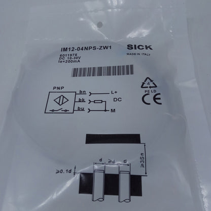 new 1pc SICK sensor IM12-04NPS-ZW1 proximity switch - SICK