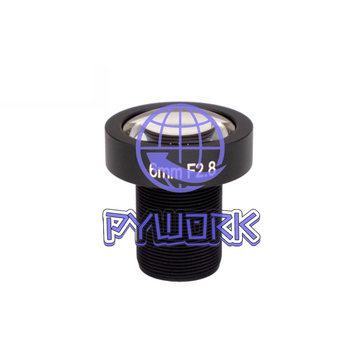 M12 Mount industrial camera lens S-Mount 5MP 3.37 6mm 8mm 12mm 16mm 25mm 1/1.8 "