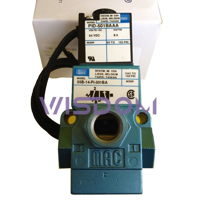 new for MAC solenoid valve 55B-14-PI-501BA (including PID-501BAAA) - MAC