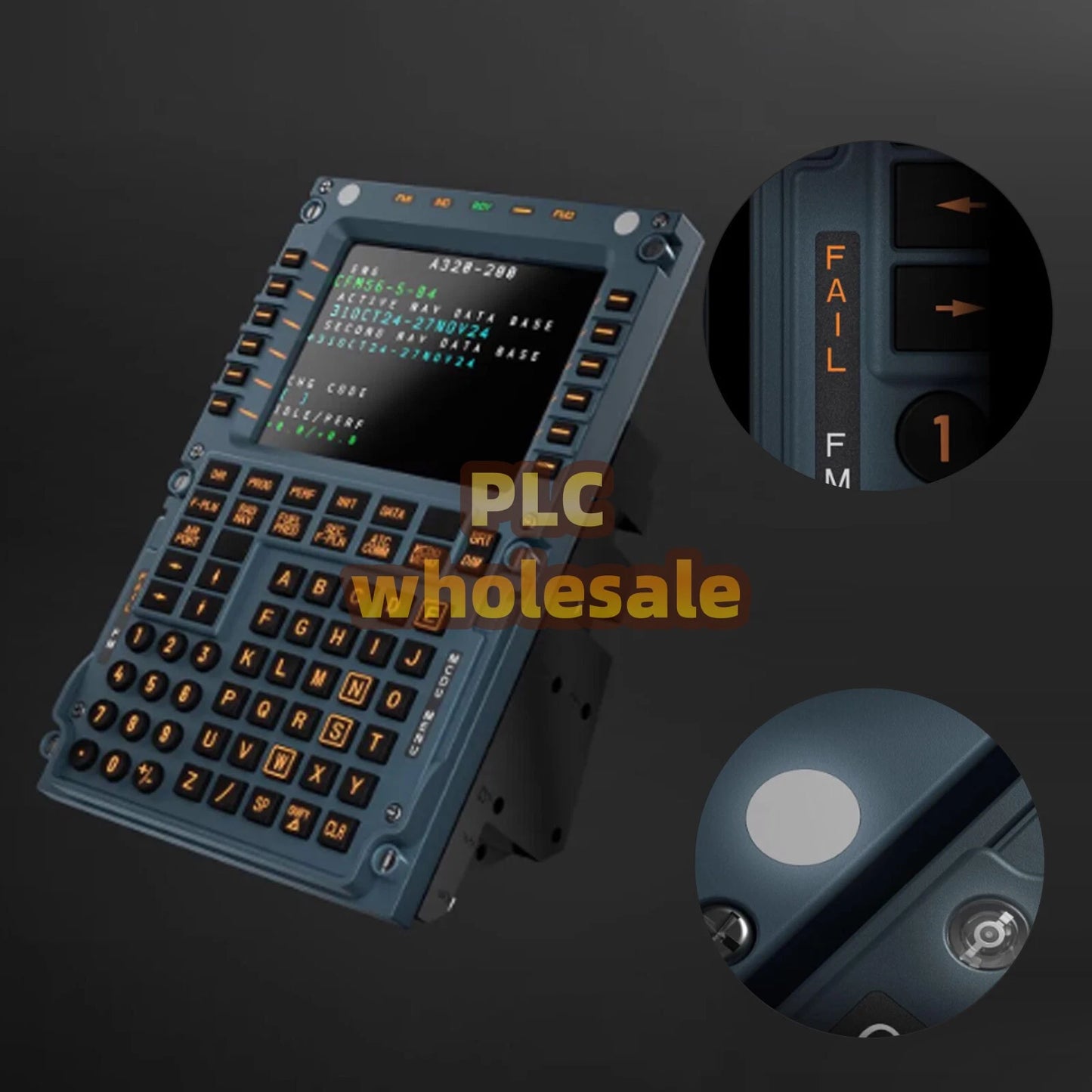 Winwing A3xx Mcdu Flight Control Panel Simulator Compatible W/ X-plane Msfs Bzsi