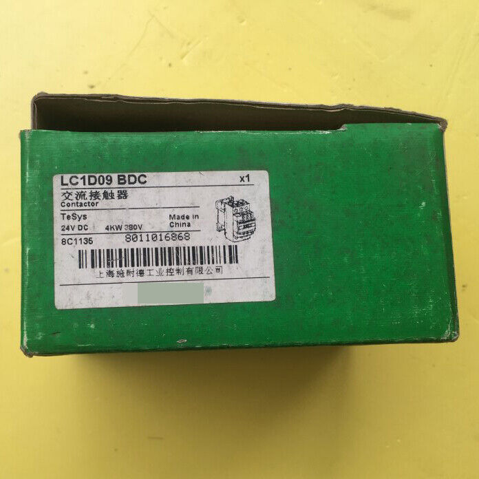 new 1PC SND Contactor LC1D09BDC 9A 24V DC - SCHNEIDER ELECTRIC