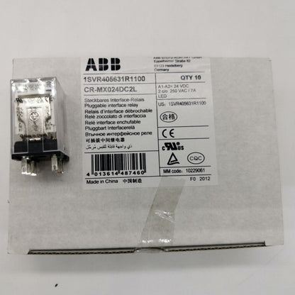 10PC ABB CR-MX024DC2L Relay Module Fast Delivery in Box - ABB