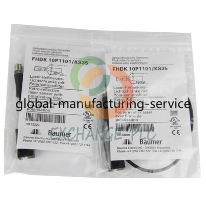 1pc Baumer FHDK 10P1101/KS35 Photoelectric Sensor FHDK10P1101KS35 #su