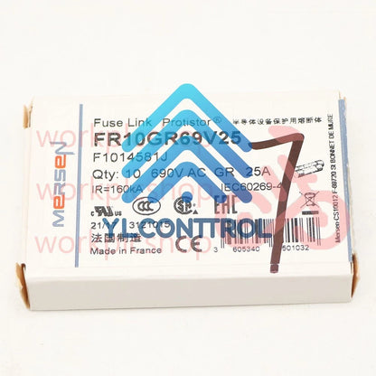 10PC/box Mersen FR10GR69V25 Protistor Ferrule Fuse 25 Amp 10*38 gRB 690V #US