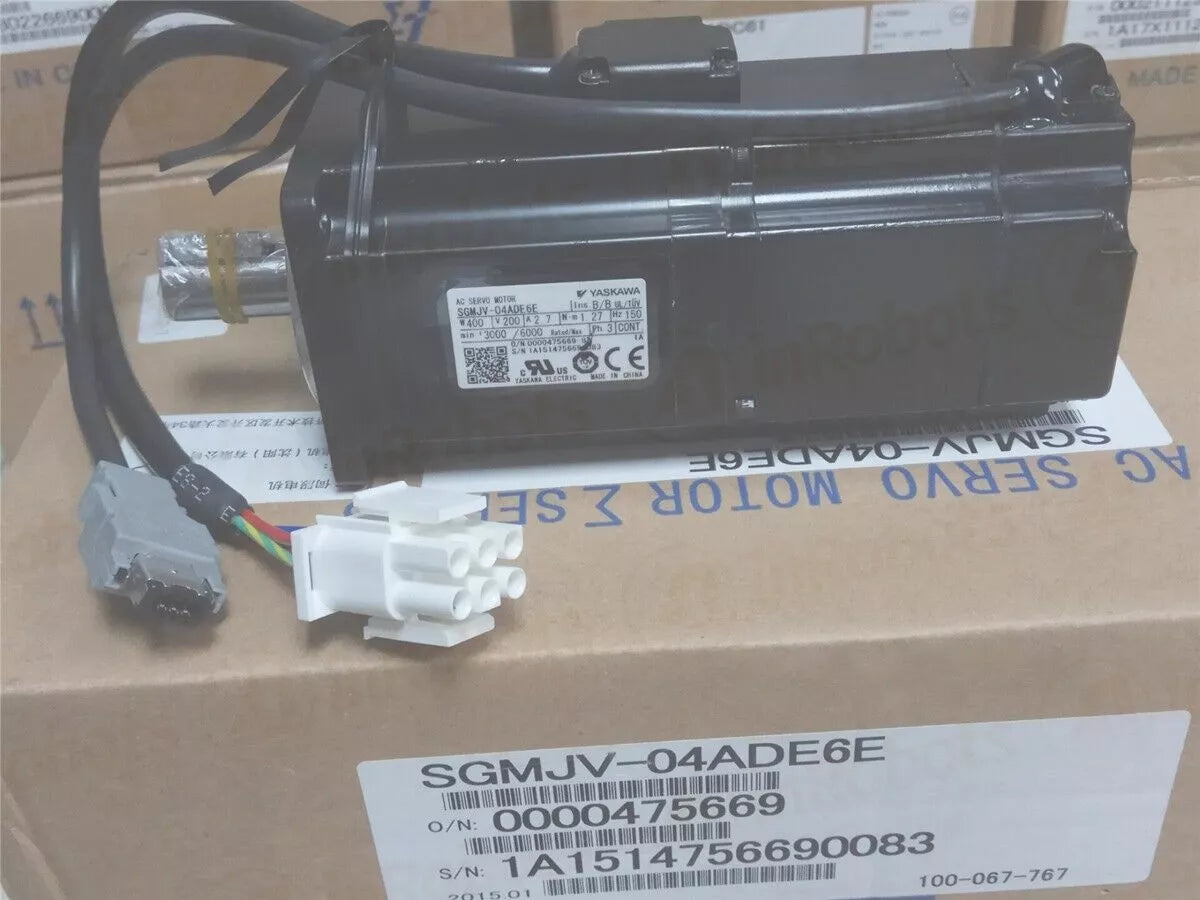 YASKAWA SGMJV-04ADE6E Servo Motor New - YASKAWA