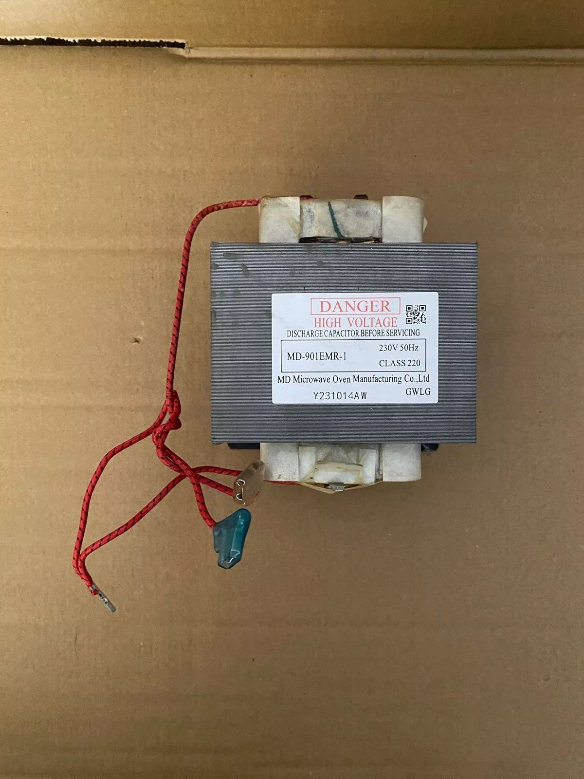 MD-901EMR Microwave Transformer Power Supply - APOGEE ELECTRONICS