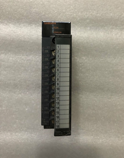 Used Mitsubishi Q68DAVN PLC Module Tested Good Condition - MITSUBISHI