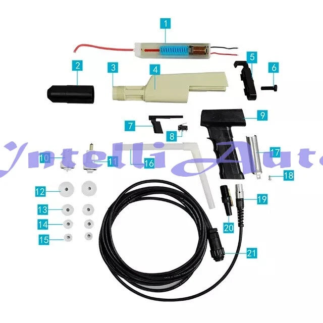 Sell Manual Electrostatic powder coating spray gun PG1 For GM PG1 Aftermarket