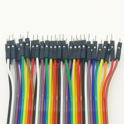 40p 10CM Dupont Male To Male Jumper Wire Ribbon Cable for Breadboard Arduino
