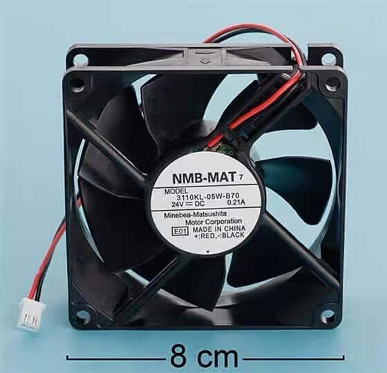 new NMB 3110KL-05W-B70 DC24V 0.21A 2-Wire Inverter Cooling Fan