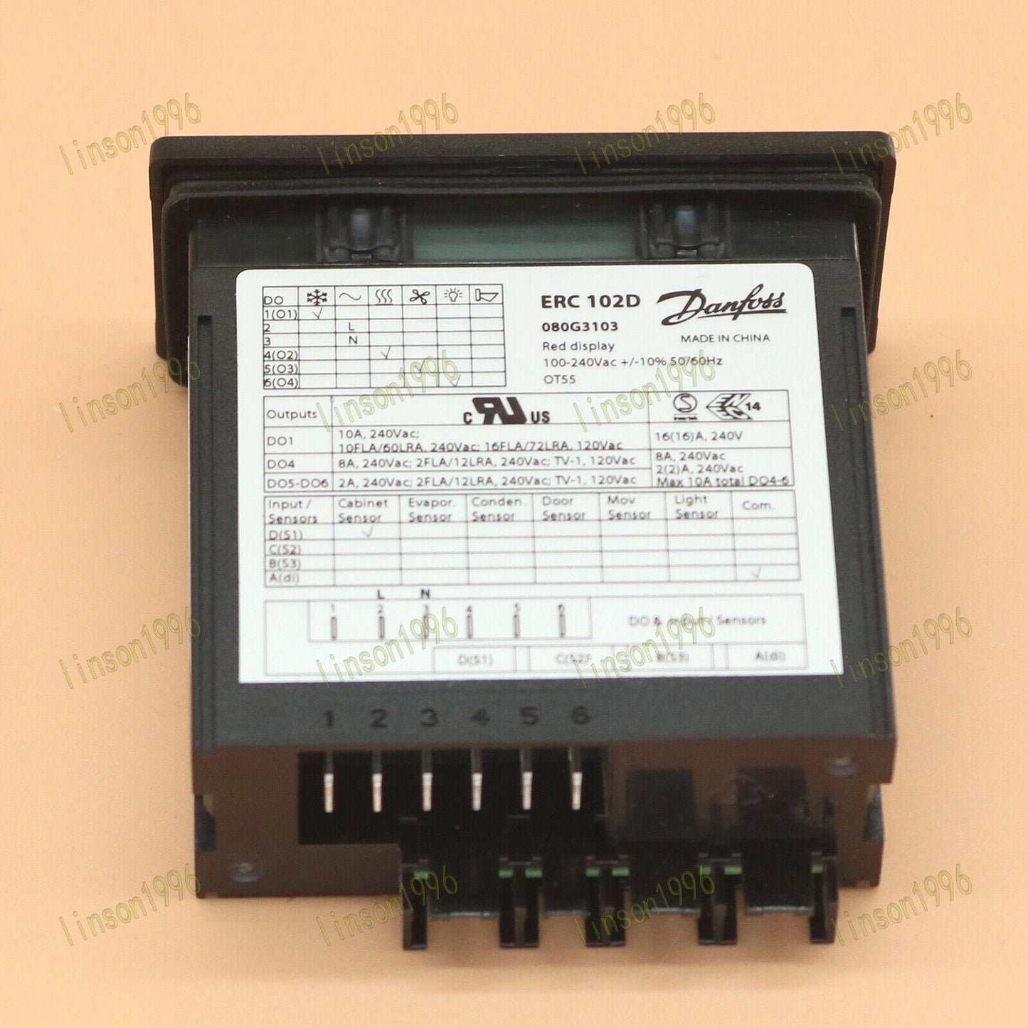 Danfoss Electronic Refrigeration Control System (ERC102D) - DANFOSS