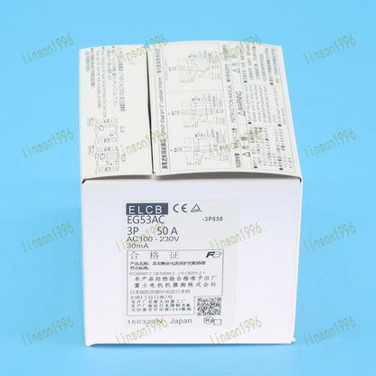 EG53AC 3P 50A Circuit Breaker For Fuji In Box - FUJI