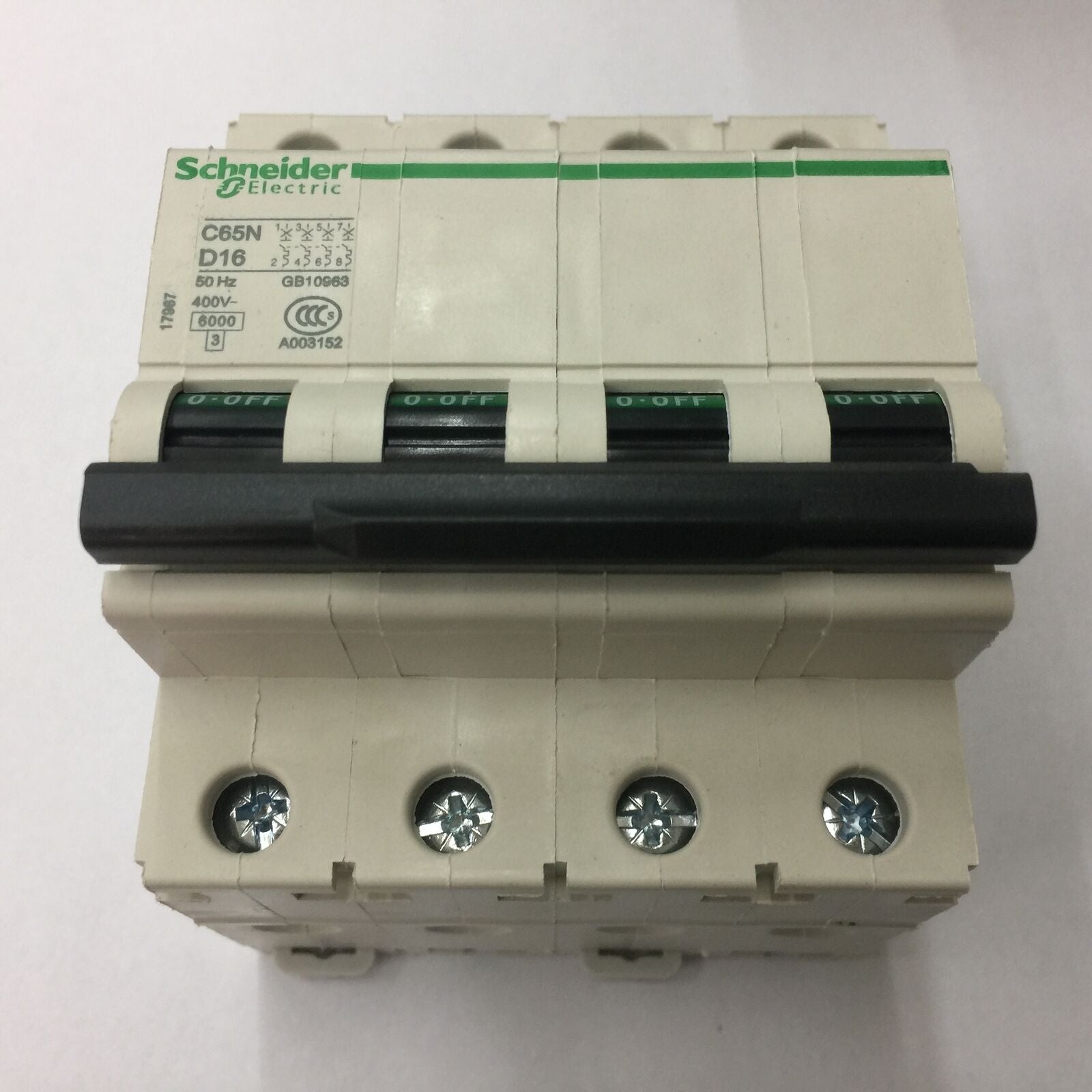 new 1PCS  C65N 4P D16 breaker Schneider