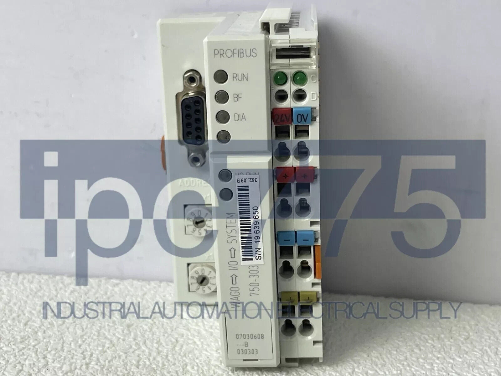 new 1PCS  WAGO 750-303 PROFIBUS DP/FMS FIELDBUS COUPLER PLC