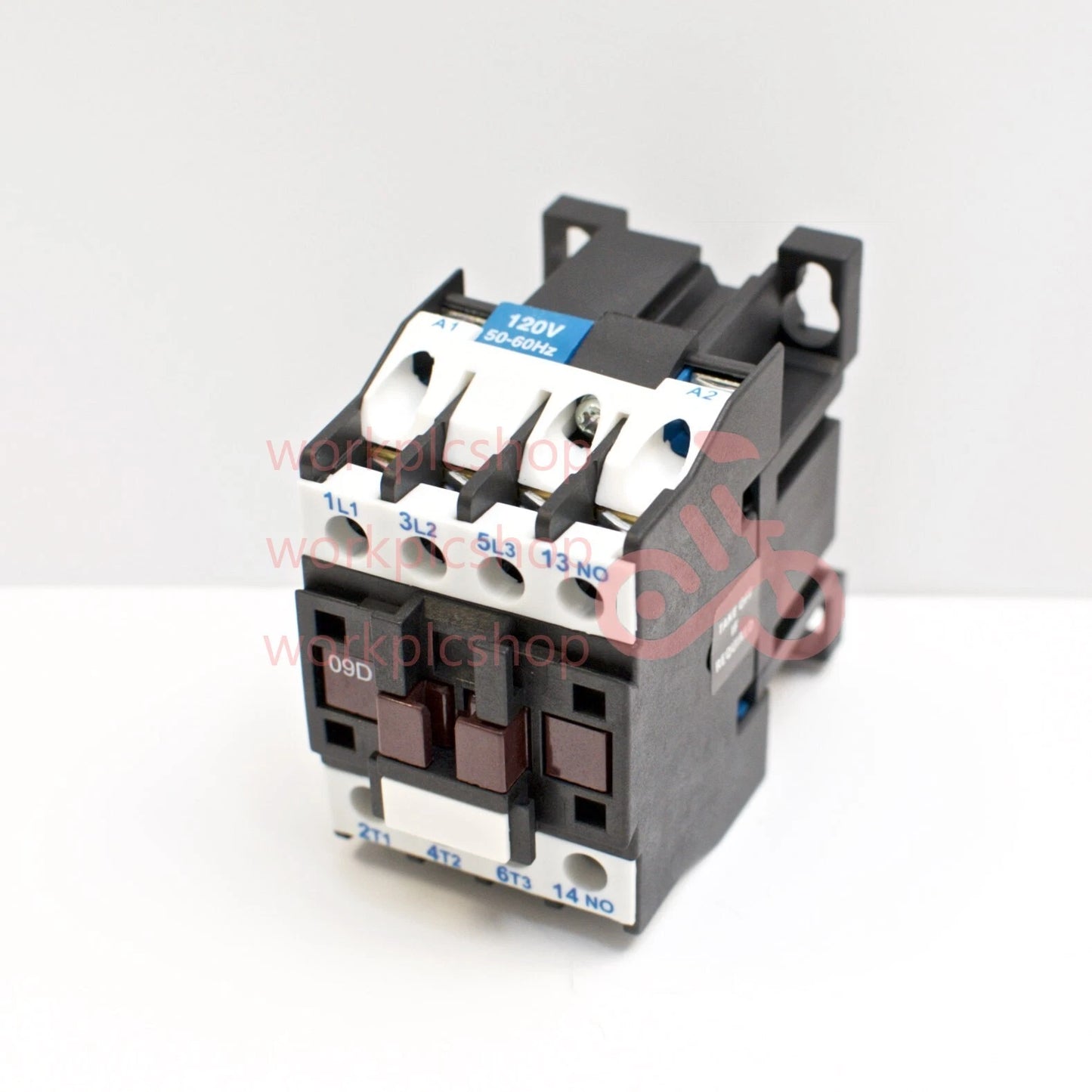 NHD C-09D10E7 magnetic contactor for 3HP motor, 120V coil, normally open