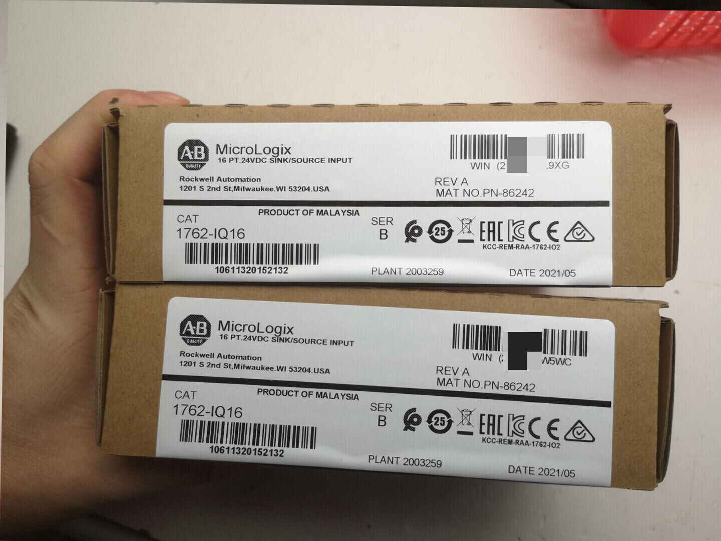 Allen-Bradley 1762-IQ16 MicroLogix 16 Point Digital Input Module 1762IQ16 US - ALLEN-BRADLEY