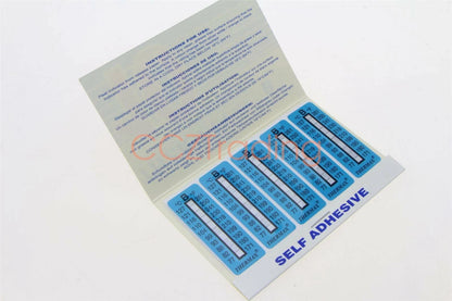 THERMAX TMC 10 strips Temperature Label 10 Level Range B 77-127°C/171-261℉