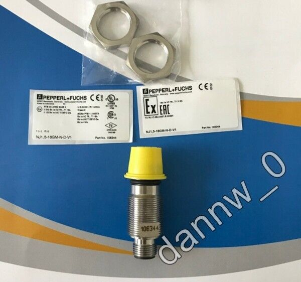new Pepperl+Fuchs P+F NJ1,5-18GM-N-D-V1 Ultrasonic Level Sensor - PEPPERL+FUCHS