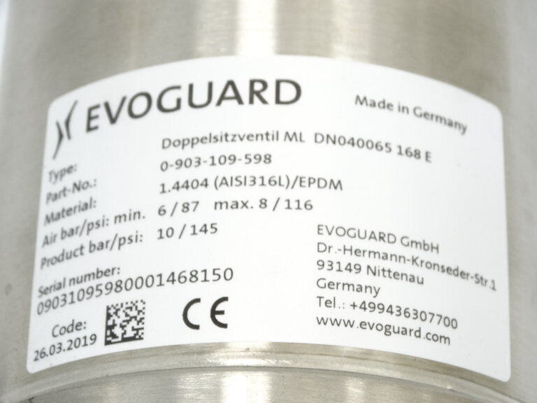 Krones 0-903-109-598 Valve Optimized Title - KRONES