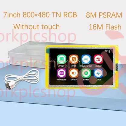 ESP32-S3 HMI WIFI&Bluetooth 7.0 inch Smart Display RGB LCD TFT For Arduino LVGL