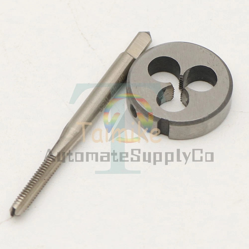 No 5-44 UNF Tap and Die Set Right Hand, 5 x 44 UNF Thread Tap and Round Die