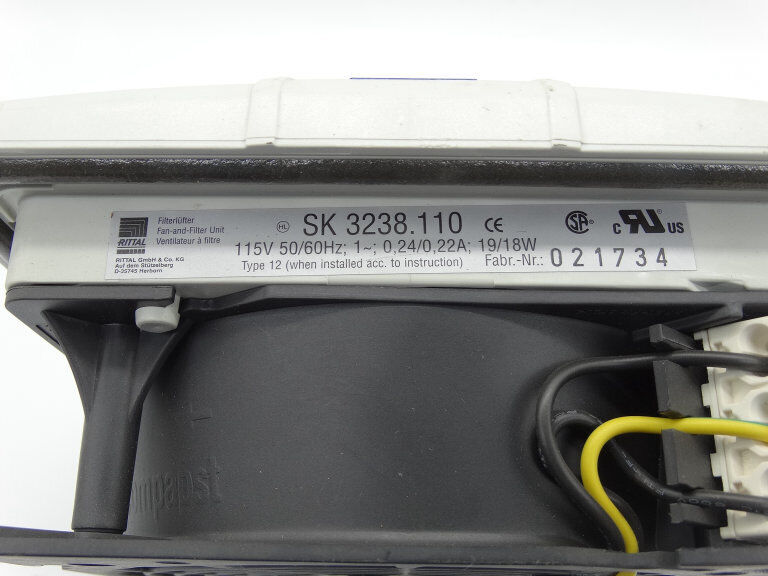 Rittal 3238110 Fan - High-Efficiency Industrial Ceiling Fan - RITTAL