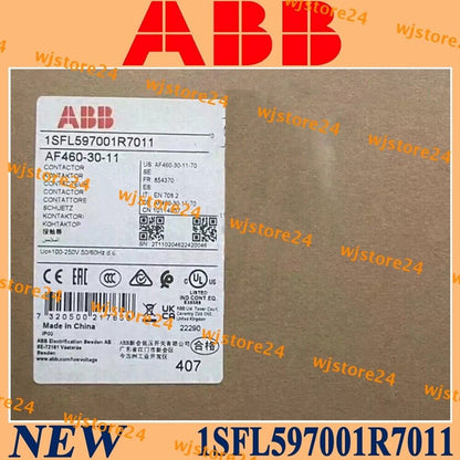 new ABB 10114057 AF460-30-11 1SFL597001R7011 CONTACTOR 100-250V 50/60HZ
