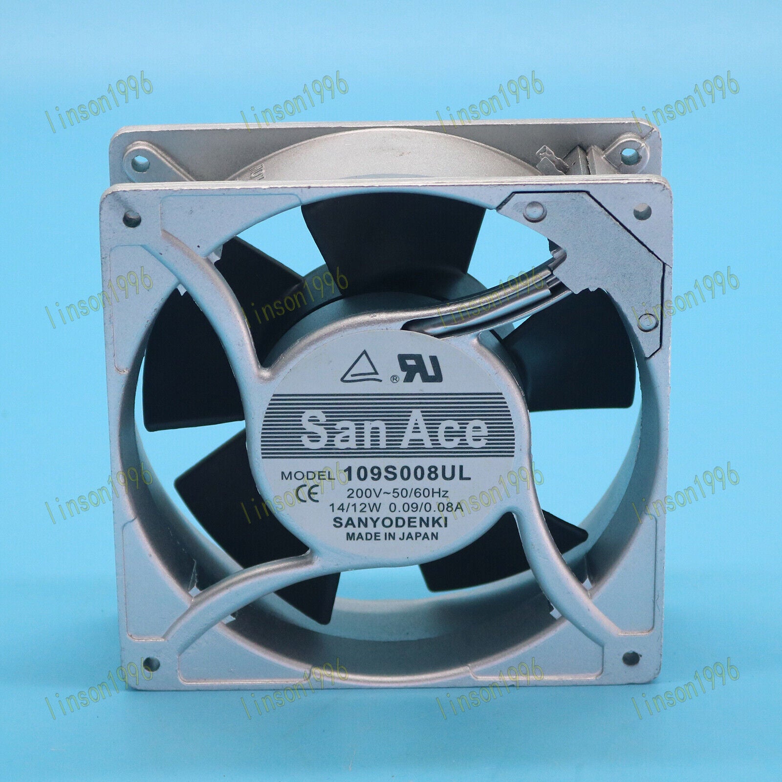 New Sanyo San Ace 109S008UL 14/12W 0.09/0.08A cooling fan fast ship - SANYO