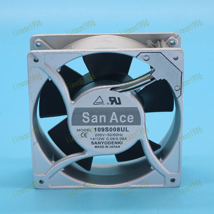 New Sanyo San Ace 109S008UL 14/12W 0.09/0.08A cooling fan fast ship - SANYO