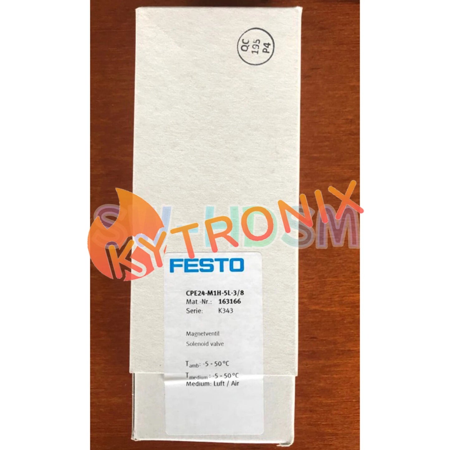 1PCS Festo CPE24-M1H-5L-3/8 163166 Solenoid Valve Freight Free