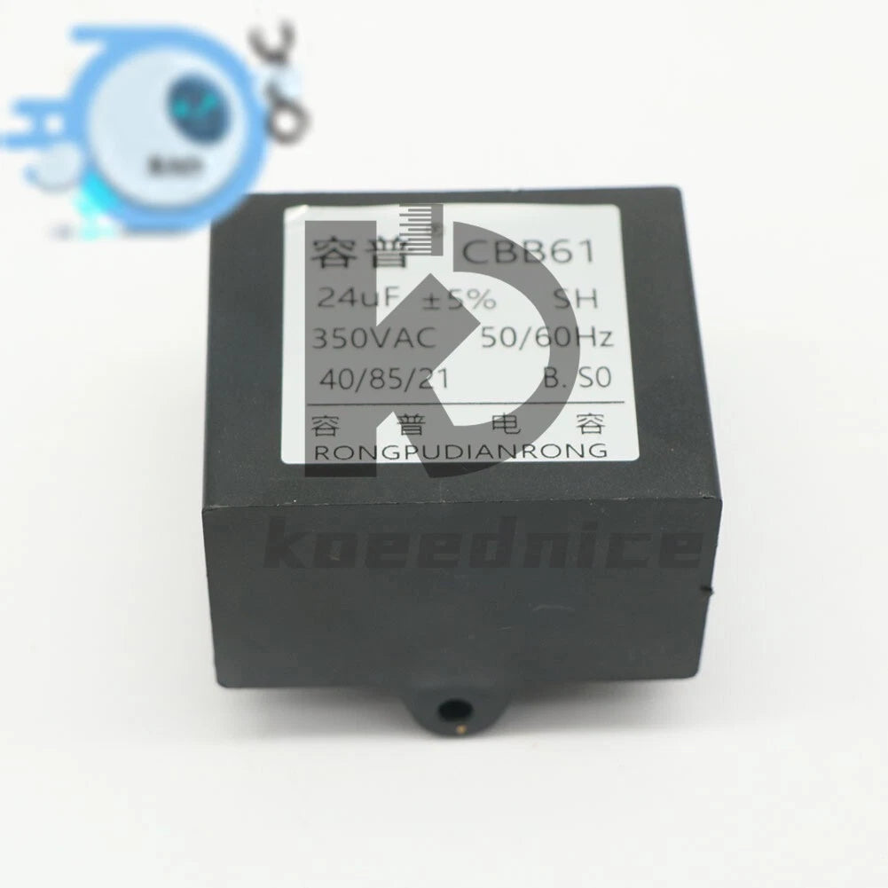CBB61 24uF 350 V AC Small gasoline Generator 50/60Hz SH capacitor CQC~1PCS
