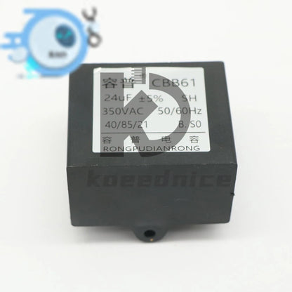 CBB61 24uF 350 V AC Small gasoline Generator 50/60Hz SH capacitor CQC~1PCS