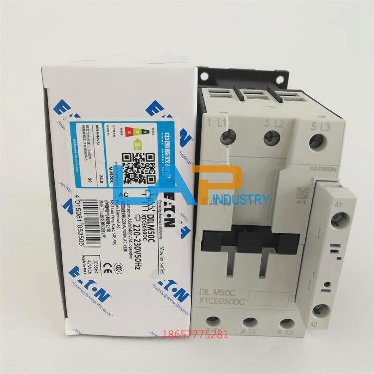 1PCS NEW DILM50C Contactor AC220V - Reliable Performance - DILM