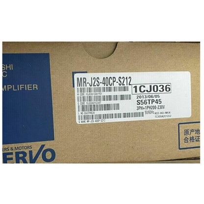 1PC MITSUBISHI MR-J2S-40CP-S212 SERVO DRIVER - MITSUBISHI