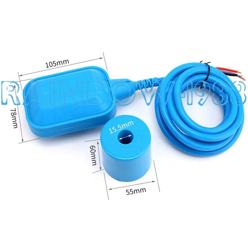 new High Temperature Float Switch Controller EM15-2 5m Silicone Corrosion Resistant - KOEED