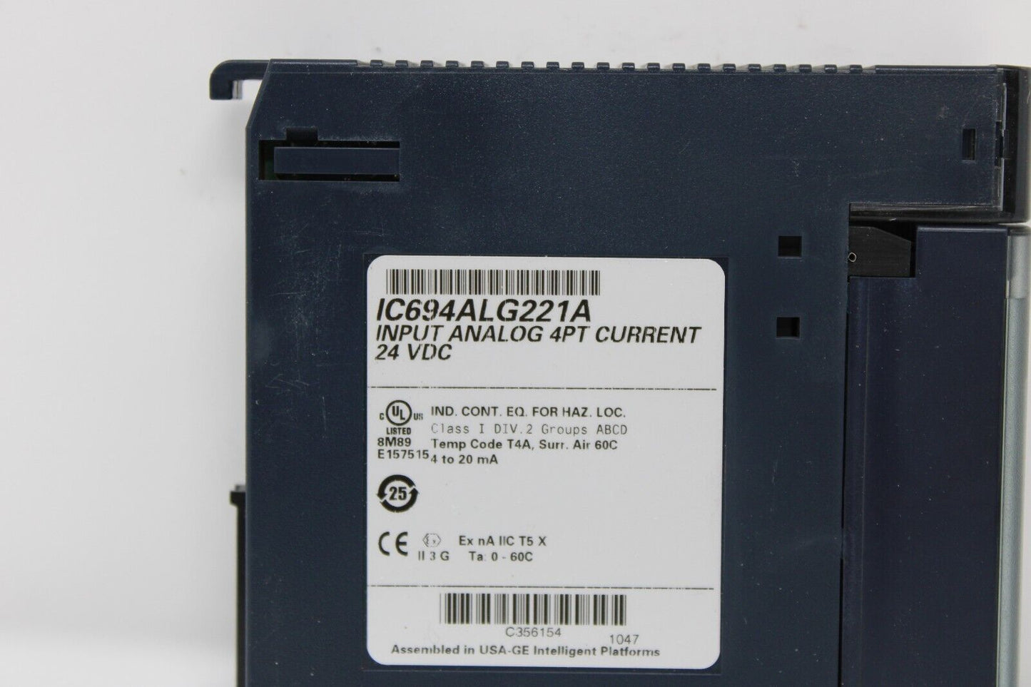 used GE Fanuc IC694ALG221A Analog Input - GE