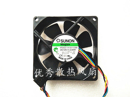 used 1PC MF80201VX-Q010-S99 Fan 12V 3.84W 4wires 80*80*20mm - KOEED
