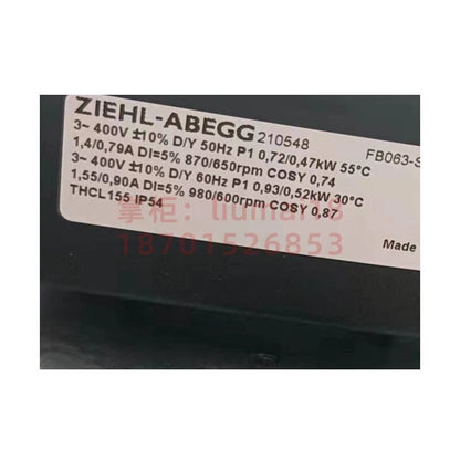 ZIEHL-ABEGG FB063-SDK.4I.V4S External Rotor Axial Fan ( by )