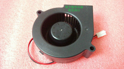 12V 0.38A Pair of 80mm Turbo Centrifugal Fans, NMB 7530 - NMB