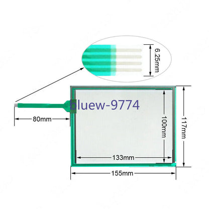 New Touch Screen Glass Panel for AST-065B-20130624 - AST-TECH