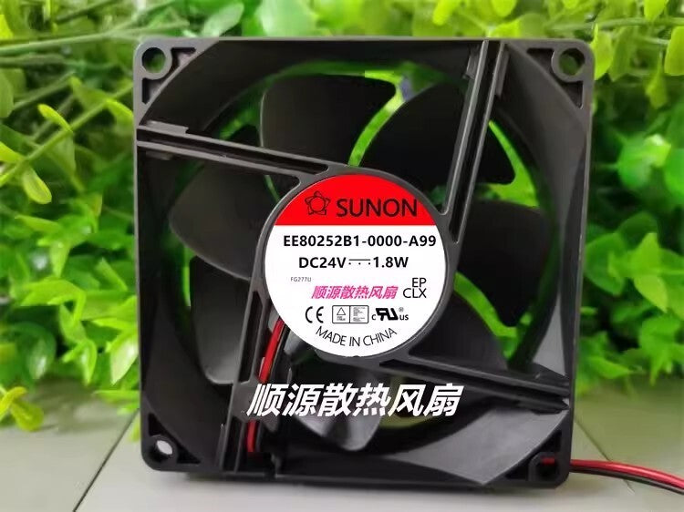 SUNON EE80252B1-0000-A99 DC24V 1.8W 2-Wire Inverter Cooling Fan