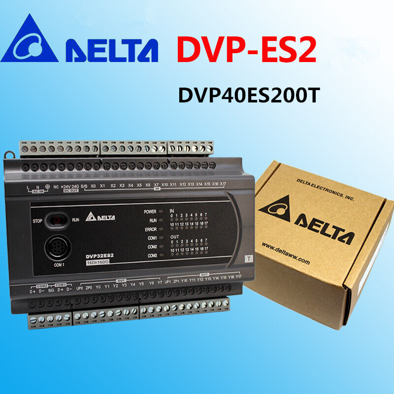 new 1pcs Delta ES2 Series PLC DVP40ES200T Programmable Controller - DELTA